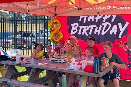Kids birthday party at Wanderers FIVES